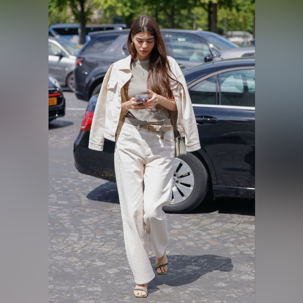 Levi’s Levi Strauss & Co. White 90s trucker Jacket XS